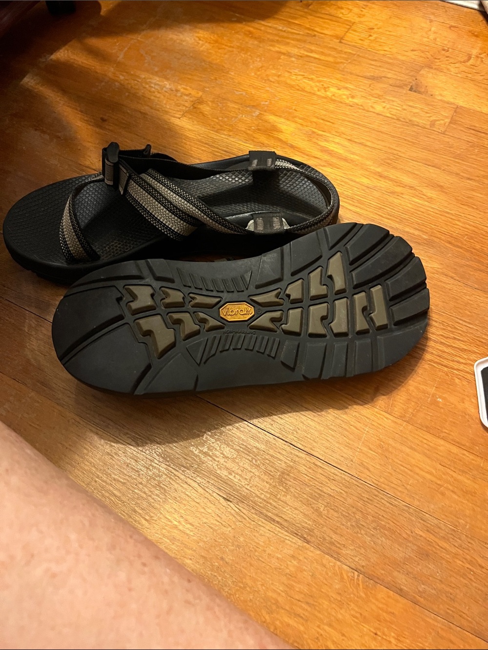 Chaco Z/1 Classic Sandals Mens Size 12 Split Gray Outdoor Hking Summer - Picture 3 of 3